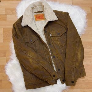 Levi corduroy Sherpa jacket